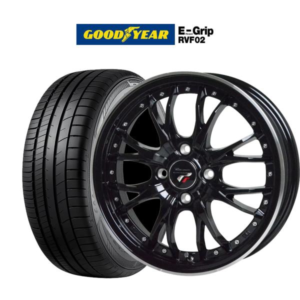 サマータイヤ ホイール4本セット ホットスタッフ プレシャス HM-3 グッドイヤー エフィシエント グリップ RVF02 215/45R18