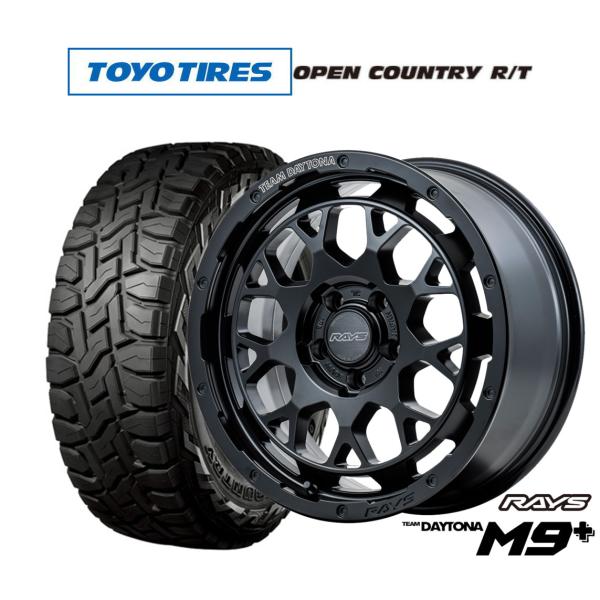 RAYSデイトナF6 drive TOYOタイヤ OPENCOUNTRY R/T OPEN COUNTRY トヨタ RAV4(50系)用 235/70R16 106Q トーヨー
