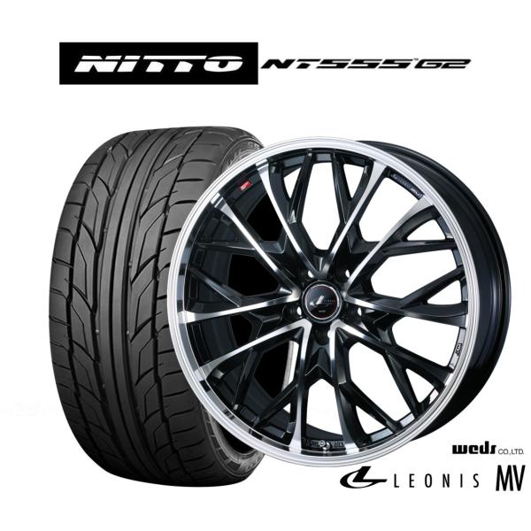 WEDS（ウェッズ） サマータイヤ ホイール4本セット レオニス MV NITTO