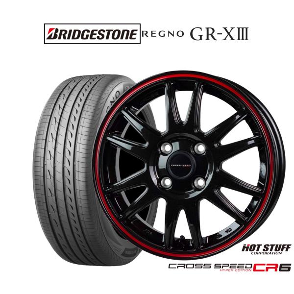 HOT STUFF（ホットスタッフ） サマータイヤ ホイール4本セット クロス