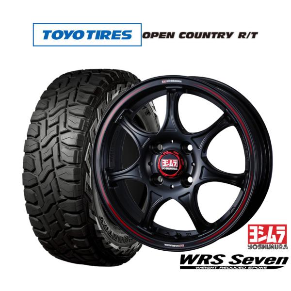 オフロードタイヤ ホイール4本セット YOSHIMURA ヨシムラ WRS オフロードタイヤ ホイール4本セット YOSHIMURA ヨシムラ WRS