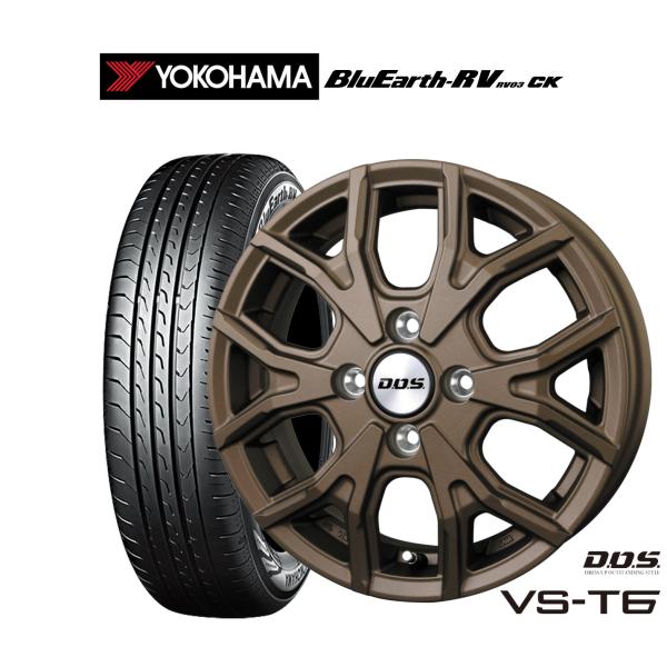 サマータイヤ ホイール4本セット BADX D,O,S(DOS) VS-T6 ヨコハマ