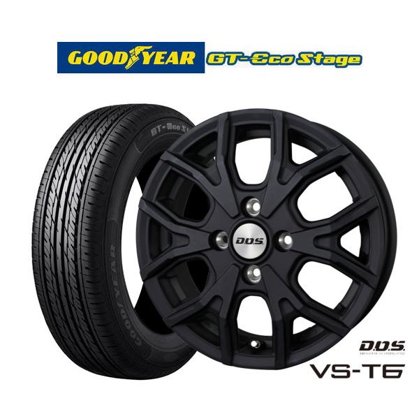 サマータイヤ ホイール4本セット BADX D,O,S(DOS) VS-T6 グッドイヤー