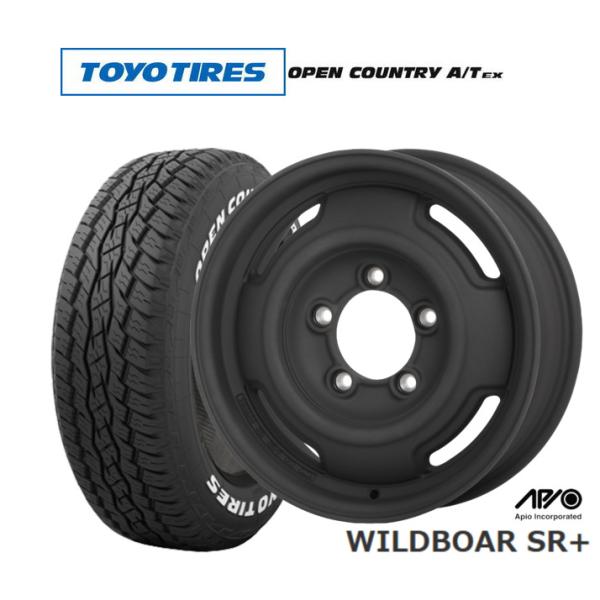 オフロードタイヤ ホイール4本セット アピオ WILDBOAR ワイルドボア 