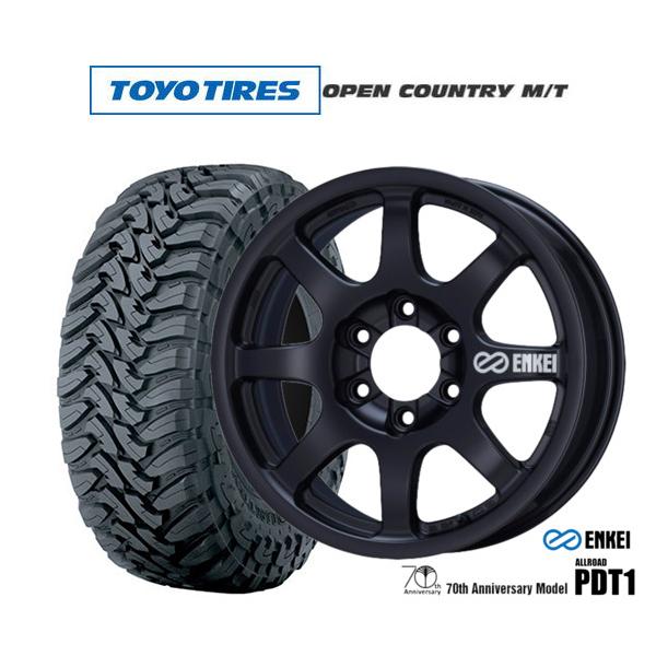 エンケイ　PDT1 & オープンカントリーR/T ENKEI サマータイヤ ホイール4本セット エンケイ ALLROAD(オール