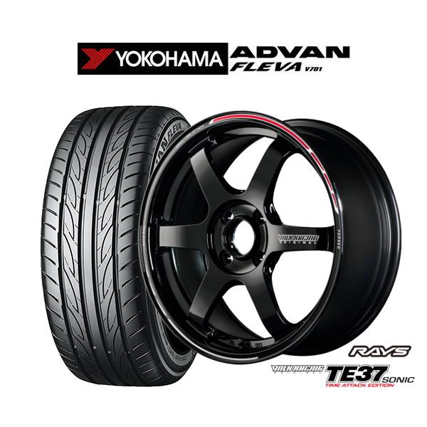 RAYS サマータイヤ ホイール4本セット レイズ ボルクレーシング TE37