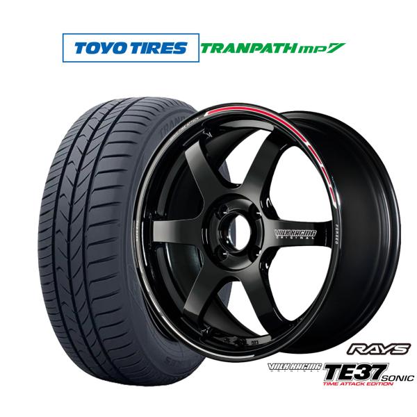 RAYS サマータイヤ ホイール4本セット レイズ ボルクレーシング TE37