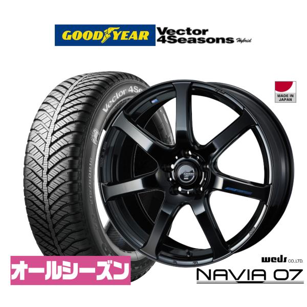 WEDS（ウェッズ） オールシーズンタイヤ ホイール4本セット レオニス 