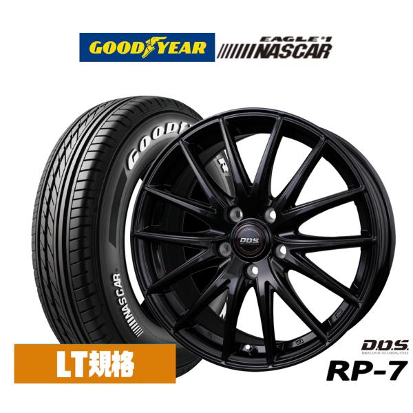 サマータイヤ ホイール4本セット BADX D,O,S(DOS) RP-7 グッドイヤー  