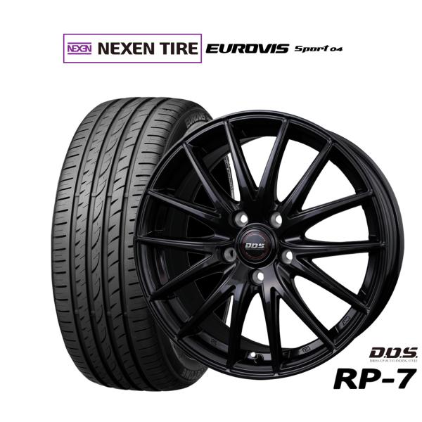 MINI純正18インチホイールとポテンザ215/40R18タイヤ４本セット サマータイヤ ホイール4本セット BADX D,O,S(DOS) RP-7 NEXEN ネクセン