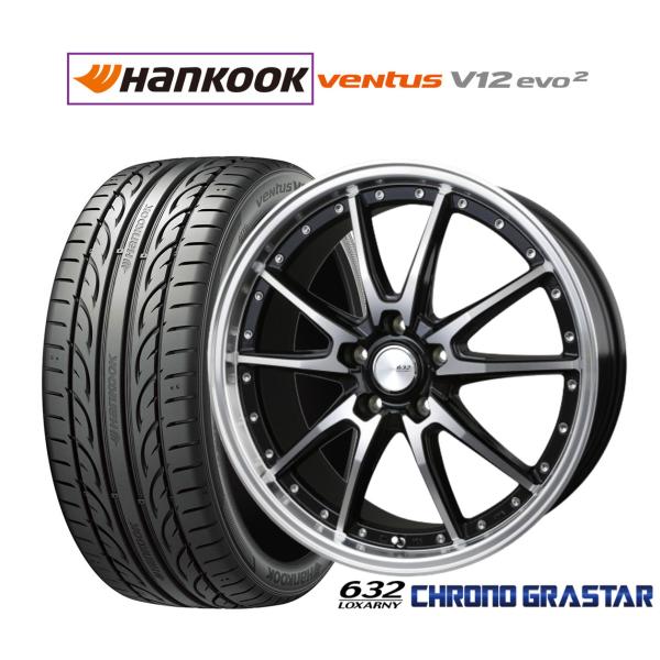 サマータイヤ ホイール4本セット BADX ロクサーニ クロノグラスター ハンコック VENTUS V12evo2 (K120) 225/40R19