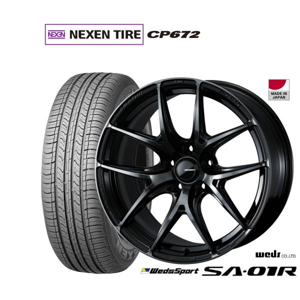 サマータイヤ ホイール4本セット ウェッズ ウェッズスポーツ SA-01R NEXEN ネクセン CP672 215/45R17