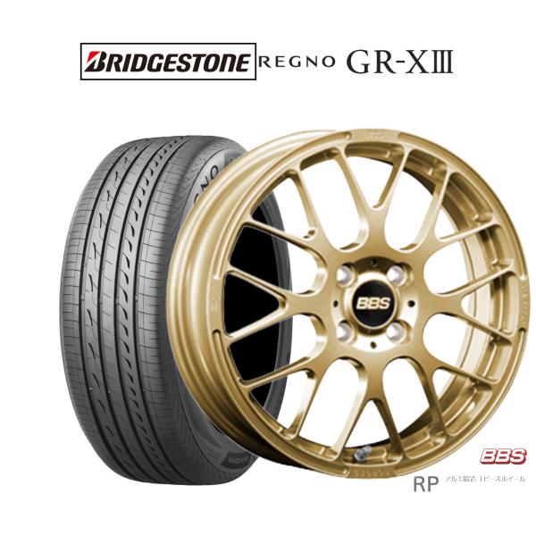 タイヤホイール　BBS ブリヂストン　レグノ BBS サマータイヤ ホイール4本セット BBS JAPAN RP ブリヂストン REGNO