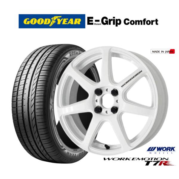 サマータイヤ ホイール4本セット ワーク エモーション T7R グッドイヤー エフィシエント グリップ コンフォート 165/50R16