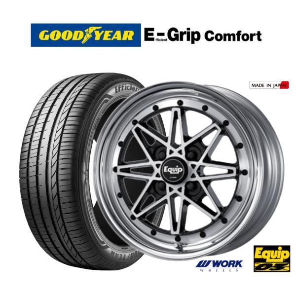 WORK エクイップ03 15インチ夏タイヤ付き2本 carport-maluzen_set-19825482