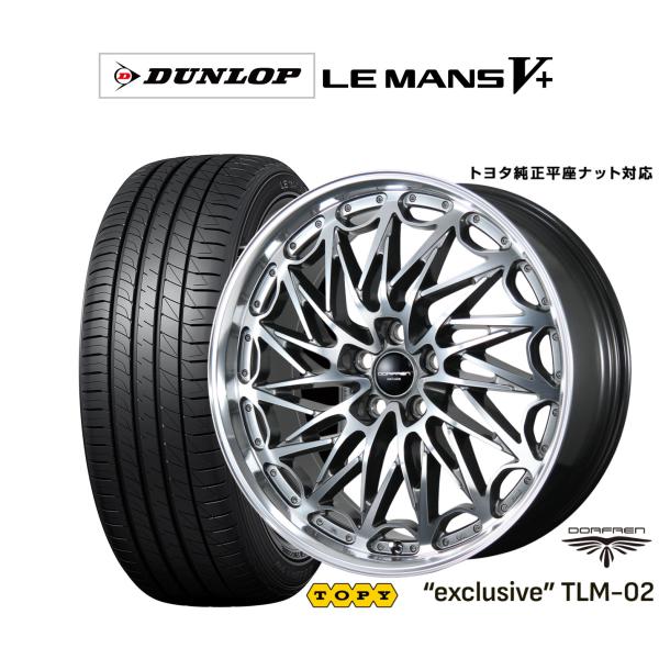 サマータイヤ ホイール4本セット トピー ドルフレン エクスクルーシブ