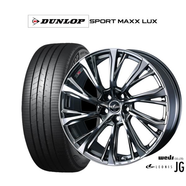 サマータイヤ ホイール4本セット ウェッズ レオニス JG ダンロップ SPORT MAXX LUX 245/35R20