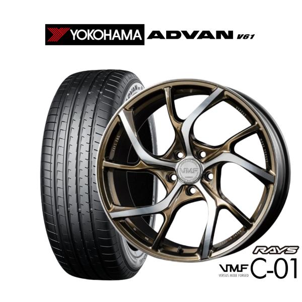 サマータイヤ ホイール4本セット レイズ VMF C-01 LIMITED EDITION