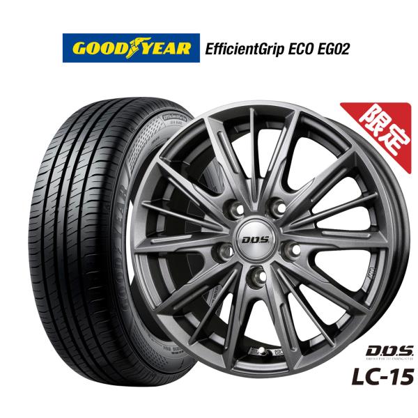 数量限定】サマータイヤ ホイール4本セット BADX DOS LC-15