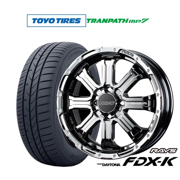RAYS サマータイヤ ホイール4本セット レイズ チームデイトナ FDX-K