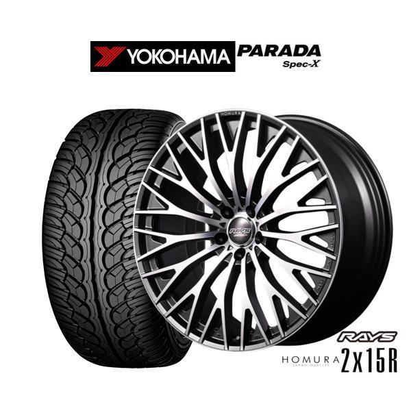 245/30R22 タイヤ・ホイール 4本セット 22インチ RAYS サマータイヤ ホイール4本セット レイズ HOMURA ホムラ 2×15R
