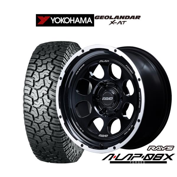 RAYS 08X ジオランダーX-ATタイヤセット 18インチ 4本セット RAYS 08X ジオランダーX-ATタイヤセット 18インチ 4本セット RAYS