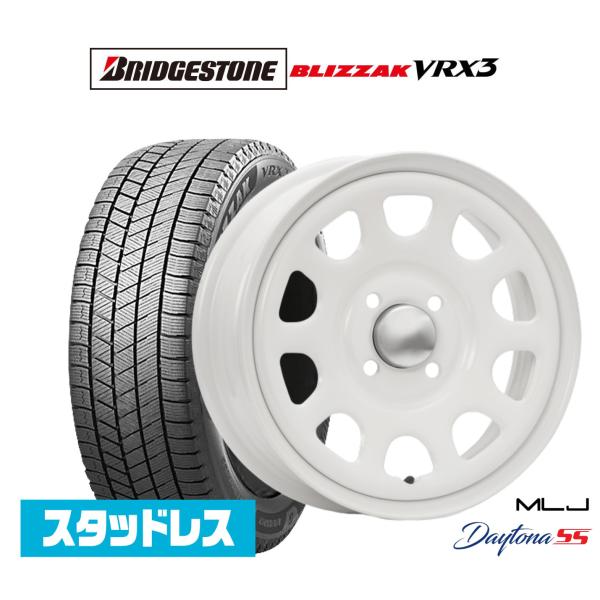 VRX3【155/65R14】 2025年製造 新品スタッドレスタイヤ ブリザック 2025年製 ブリヂストン VRX3 155/65R14 75Q 4本