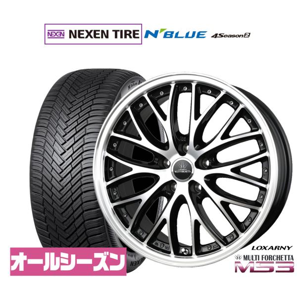 ロクサーニ サマータイヤ ホイール4本セット BADX マルチフォルケッタ