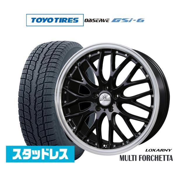 ロクサーニ スタッドレスタイヤ ホイール4本セット BADX マルチ