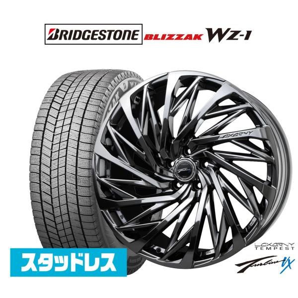 ✅ロクサーニ　テンペスト　タイヤホイールセット ロクサーニ スタッドレスタイヤ ホイール4本セット BADX
