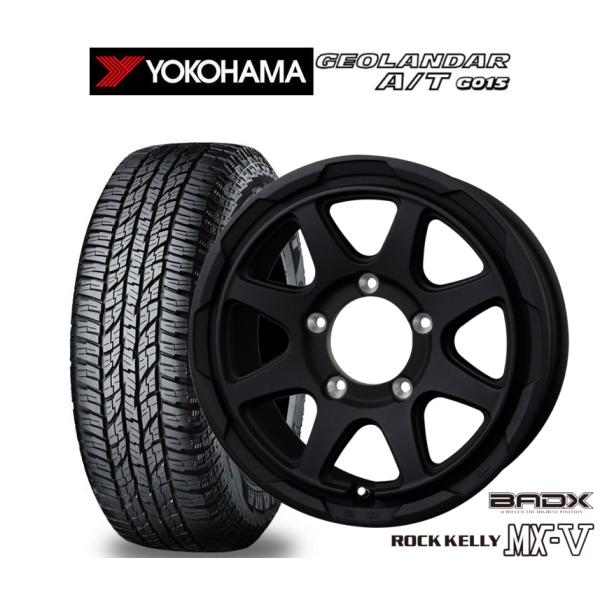 サマータイヤ ホイール4本セット BADX ロックケリー ROCK KELLY MX-V