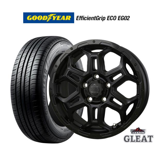 サマータイヤ ホイール4本セット BADX ロックケリー ROCK KELLY