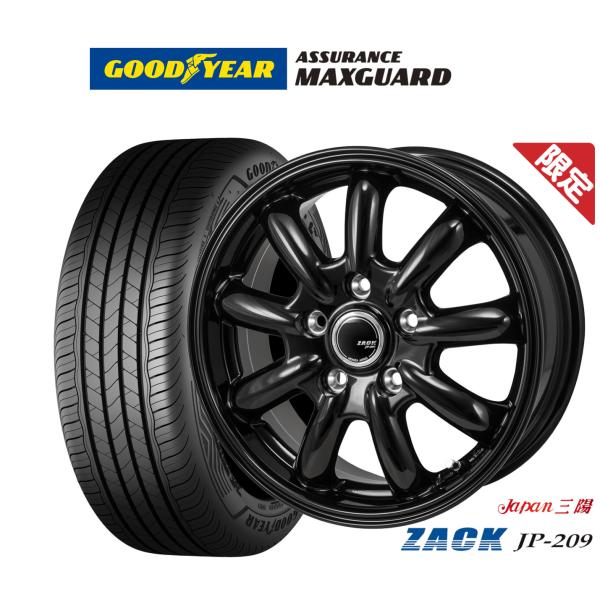 サマータイヤ ホイール4本セット JAPAN三陽 ZACK JP-209 グッドイヤー