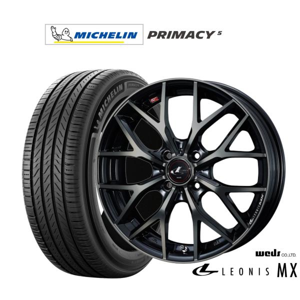 サマータイヤ ホイール4本セット ウェッズ レオニス MX ミシュラン プライマシー プライマシー5 205/45R17