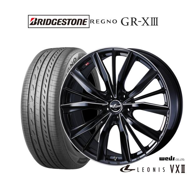 wedsレオニス17インチ タイヤ・ホイール4本セット REGNO GRV II WEDS（ウェッズ） サマータイヤ ホイール4本セット レオニス VXII