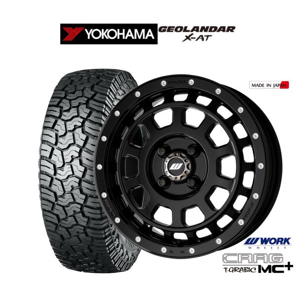 WORK サマータイヤ ホイール4本セット ワーク クラッグ T-GRABIC MC+( 