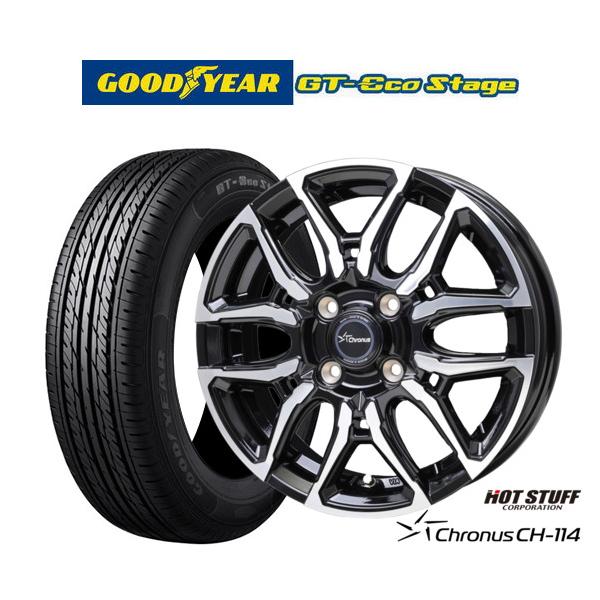 サマータイヤ ホイール4本セット ホットスタッフ クロノス CH-114