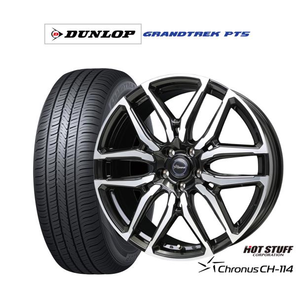 サマータイヤ ホイール4本セット ホットスタッフ クロノス CH-114