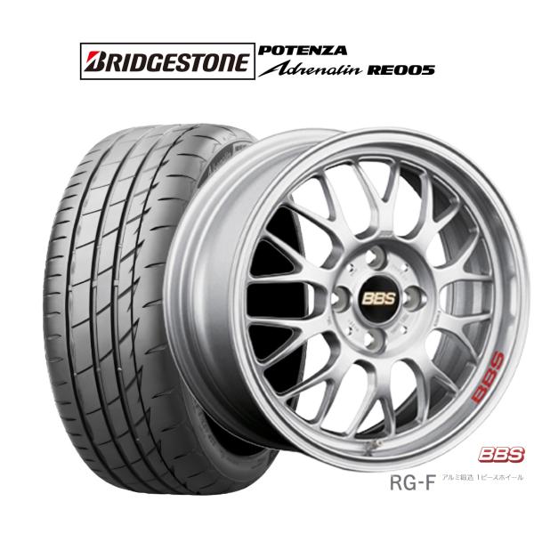 BBS サマータイヤ ホイール4本セット BBS JAPAN RG-F ブリヂストン