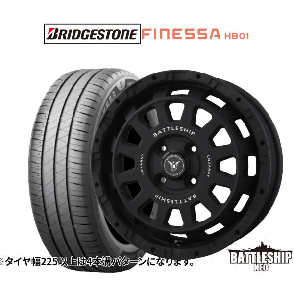 ロクサーニ サマータイヤ ホイール4本セット BADX バトルシップ NEO