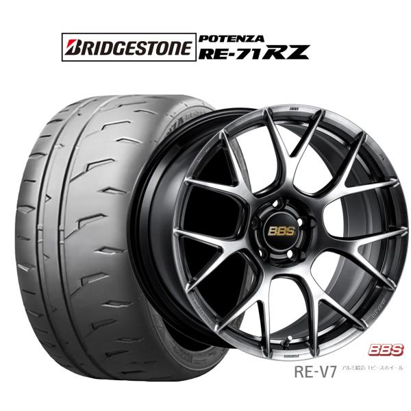 BBS サマータイヤ ホイール4本セット BBS JAPAN RE-V7 ブリヂストン
