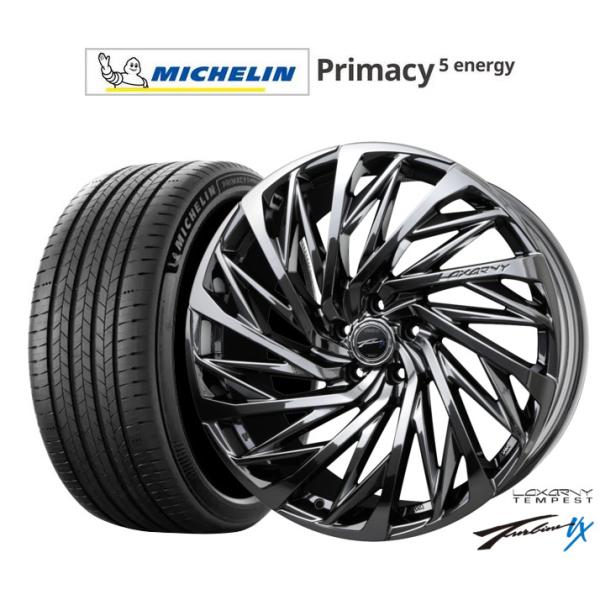 サマータイヤ ホイール4本セット BADX ロクサーニ テンペストタービンVX ミシュラン プライマシー プライマシー5 energy 245/45R20