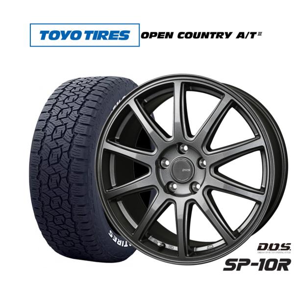 サマータイヤ ホイール4本セット BADX D,O,S(DOS) SP-10R トーヨー