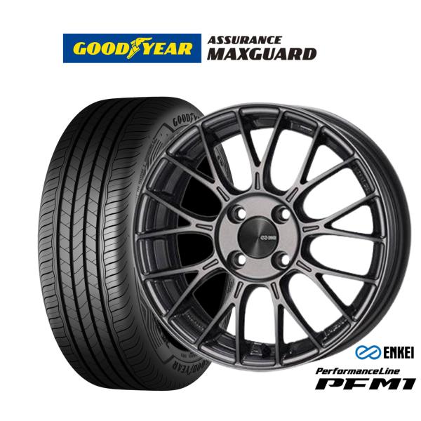 サマータイヤ ホイール4本セット エンケイ PFM1 グッドイヤー ASSURANCE アシュアランス MAXGUARD 205/45R17