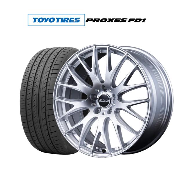 サマータイヤ ホイール4本セット レイズ HOMURA ホムラ 2×9 Plus トーヨータイヤ プロクセス PROXES FD1  225/55R19