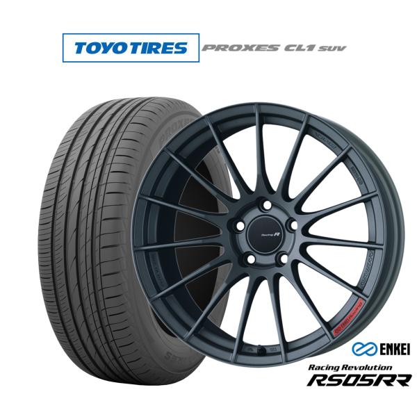 【送料込み】TOYO PROXES ノーマルタイヤ・ENKEIホイールセット ENKEI（エンケイ） サマータイヤ ホイール4本セット RS05RR トーヨー