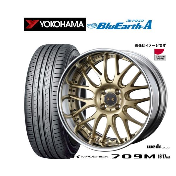 サマータイヤ ホイール4本セット ウェッズ マーベリック 709M ヨコハマ 