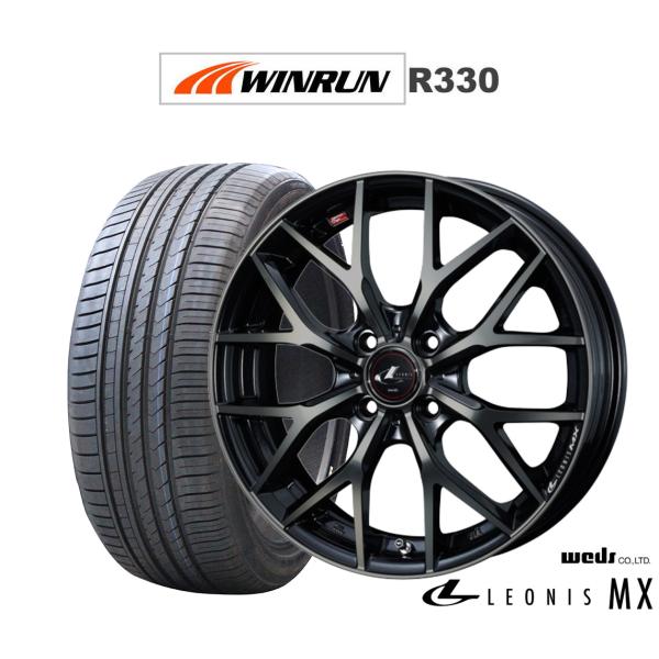 サマータイヤ ホイール4本セット ウェッズ レオニス MX WINRUN ウインラン R330 195/45R17