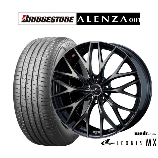 225/65R17 ブリヂストン アレンザ LX100 Wedsホイールセット WEDS サマータイヤ ホイール4本セット ウェッズ レオニス MX