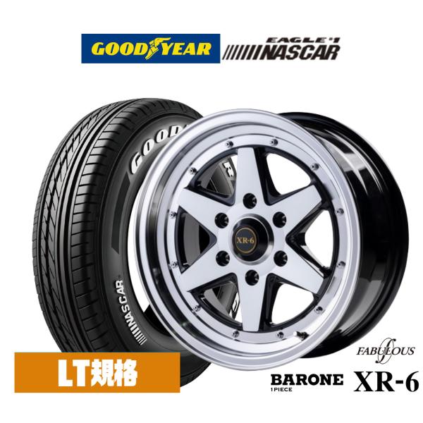 サマータイヤ ホイール4本セット ファブレス ヴァローネ XR-6 (1P) グッドイヤー EAGLE イーグル #1 NASCAR (ナスカー) 215/65
